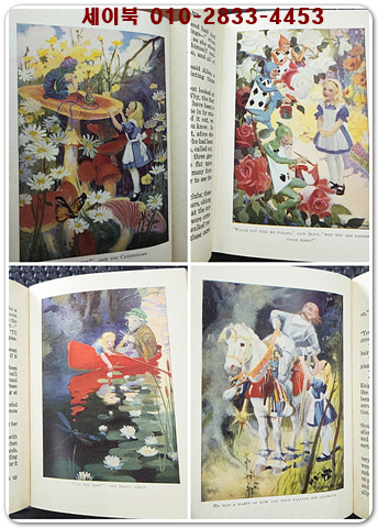 1925년판 이상한 나라의 앨리스 (원서) Alice's Adventures In Wonderland Through The Looking Glass 1925 Hardcover Book