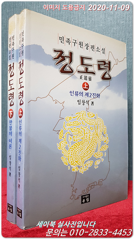 민족구원 장편소설 정도령 상,하 (전2권) - 임창석 著