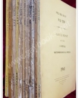 국립 중앙 관상대 기상연보 ANNUAL REPORT (1961년~1971년까지 11권 일괄판매) - 중앙관상대 발행 상품 이미지