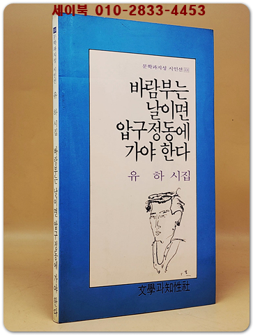 바람부는 날이면 압구정동에 가야한다 - 유 하 시집 (문학과지성 시인선 104)