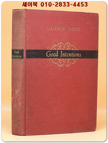 OGDEN NASH- Good Intentions 좋은 의도들 상품 이미지