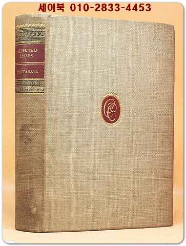 Selected Essays (몽테뉴 에세이집) Classics Club Edition 상품 이미지