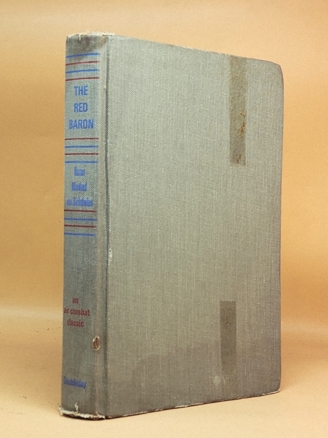 The Red Baron 레드 바론 자서전 (Air Combat Classics) 1961 First Edition 상품 이미지