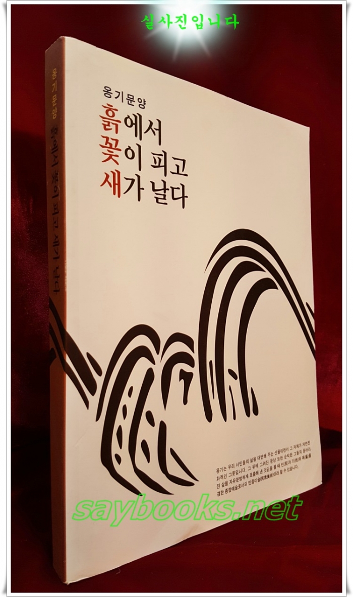 옹기문양-흙에서꽃이피고새가날다 (옹기민속박물관,2011.8.15,287쪽,최상급) 