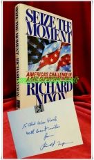 Seize the Moment: America's Challenge in a One-Superpower World /  닉슨대통령 서명본/희귀본 상품 이미지